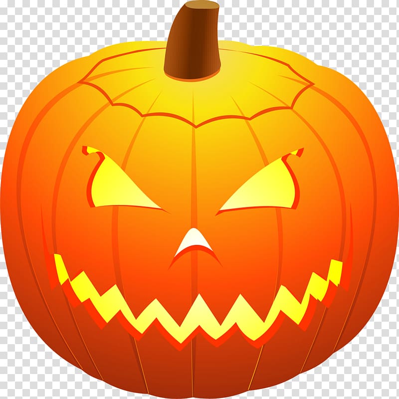 Pumpkin Cucurbita Halloween Jack-o\'-lantern Winter squash, No transparent background PNG clipart