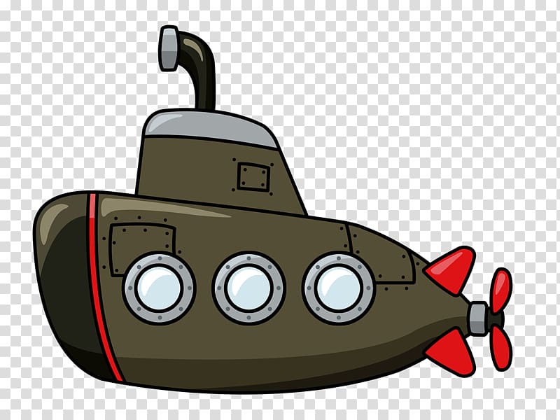 Submarine transparent background PNG clipart