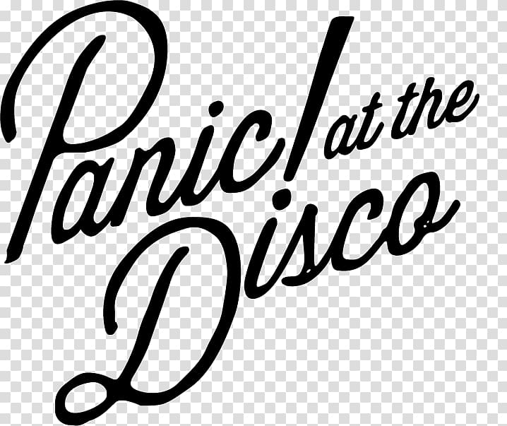 Panic! at the Disco Logo Art Musical ensemble Fall Out Boy, Brendon Urie transparent background PNG clipart