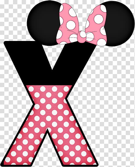 Minnie Mouse Mickey Mouse Letter Goofy , minnie mouse transparent background PNG clipart