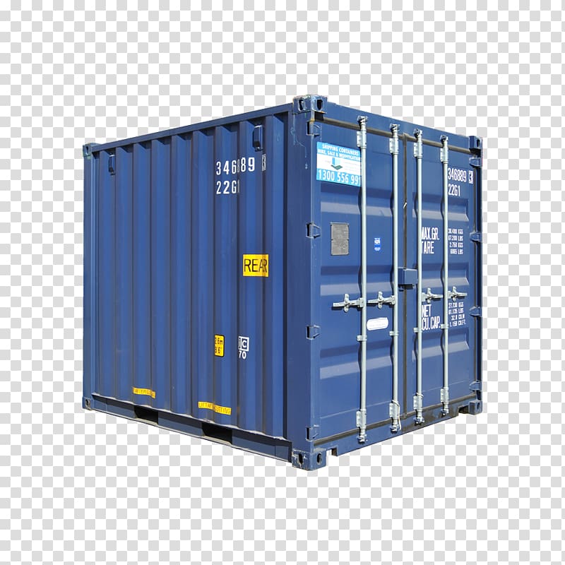 Shipping container architecture Intermodal container Mover, container transparent background PNG clipart