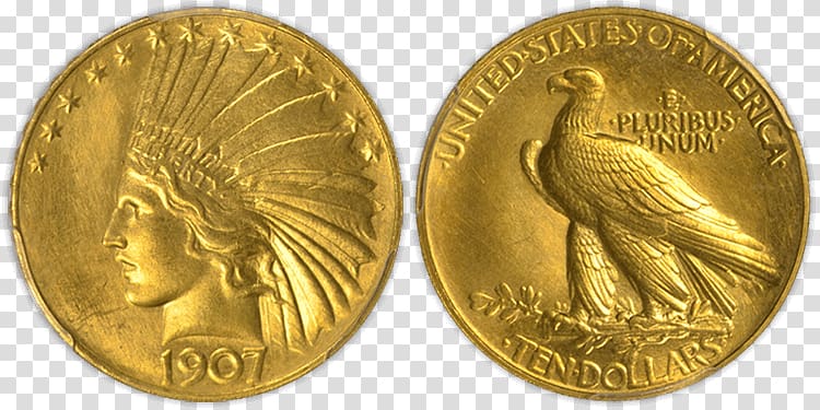 Coin American Gold Eagle American Gold Eagle Indian Head gold pieces, indian skull transparent background PNG clipart