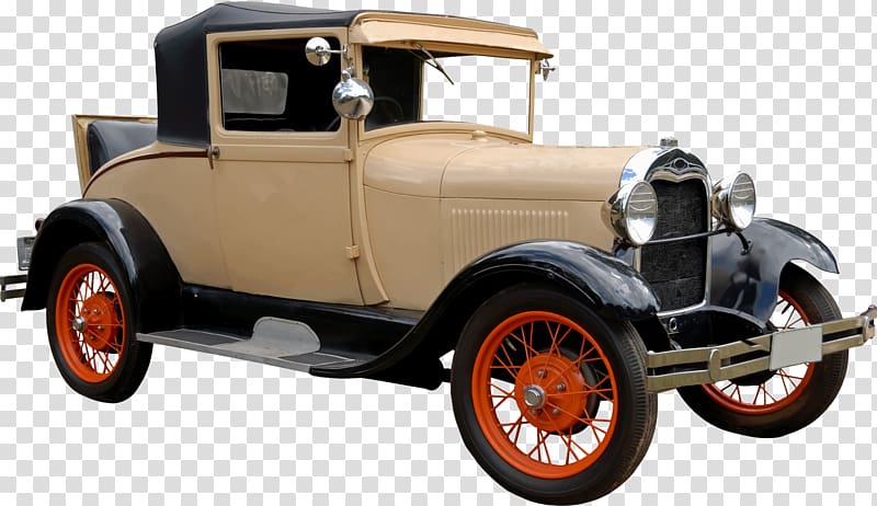 Ford Model T Ford Model A Car Ford Motor Company, old car transparent background PNG clipart