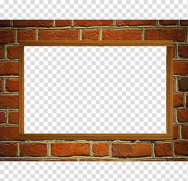 Window Natural rubber Seal Brick Wall, Material brick frame border transparent background PNG clipart