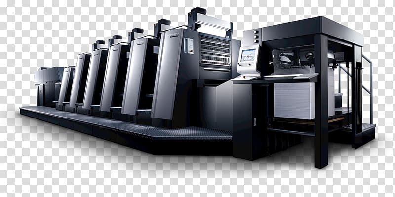 Heidelberger Druckmaschinen Offset printing Machine Printer, printer transparent background PNG clipart
