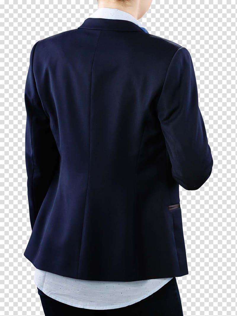 Cobalt blue Tuxedo M., woman blazer transparent background PNG clipart