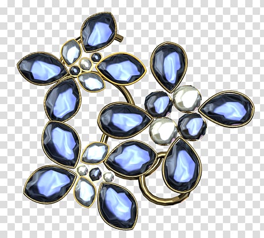 Sapphire Earring Cobalt blue Body Jewellery, sapphire transparent background PNG clipart