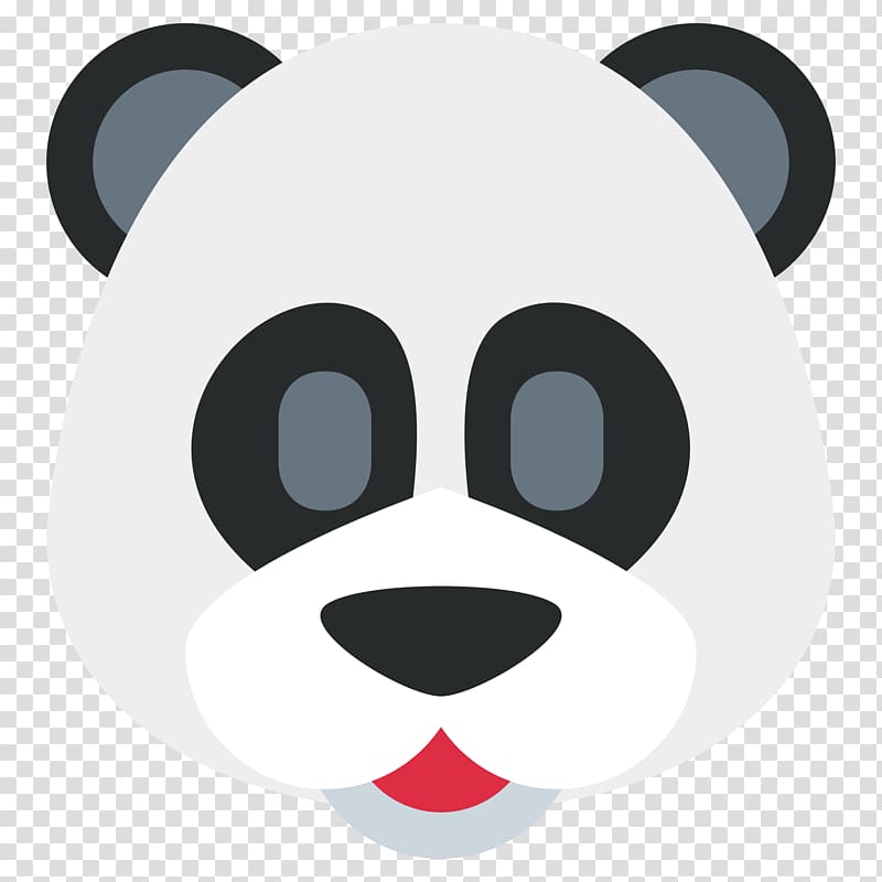 Giant panda Emoji Text messaging Sticker World Wide Fund for Nature, panda transparent background PNG clipart