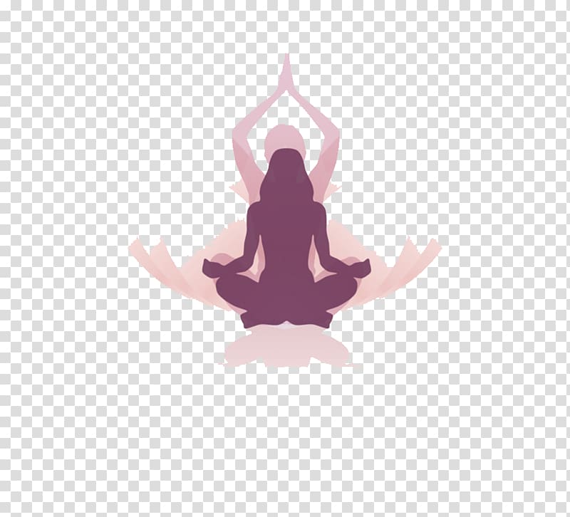 woman doing yoga illustration, Zen yoga Meditation Icon, Yoga transparent background PNG clipart