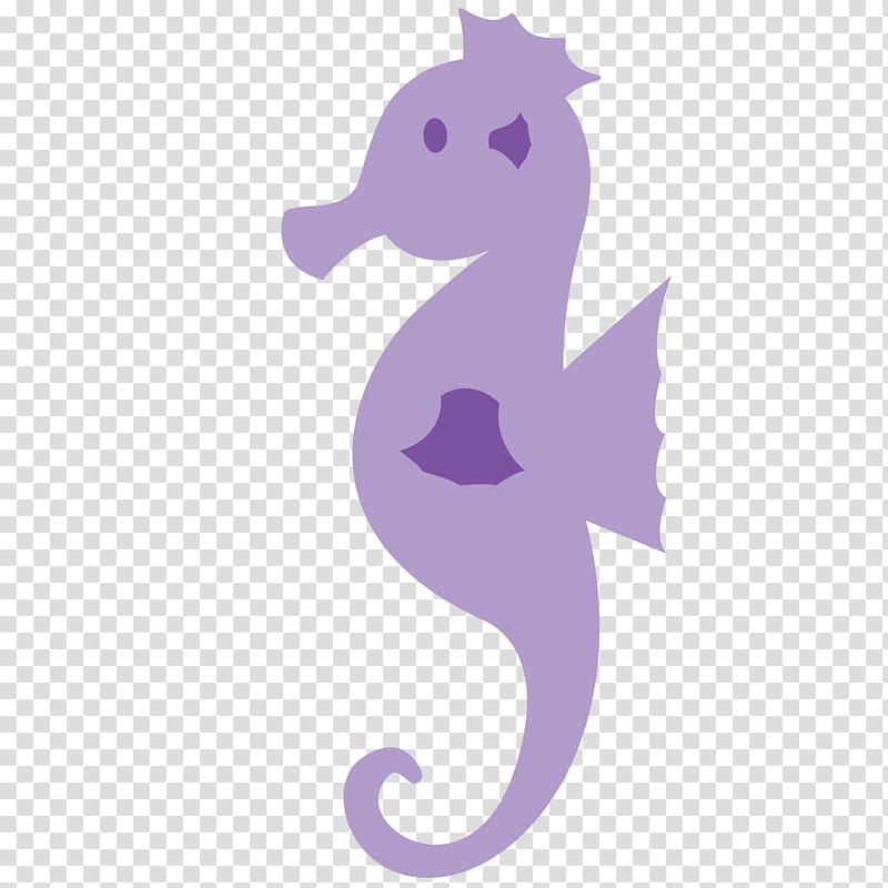 Purple Seahorse , Seahorse transparent background PNG clipart