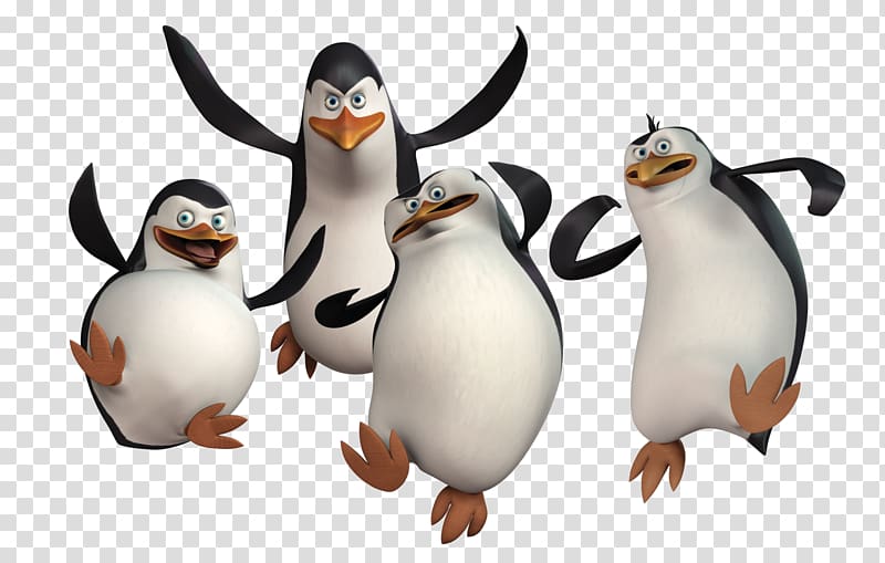 Madagascar Penguin Film DreamWorks Animation, Penguins , Madagascar penguins transparent background PNG clipart