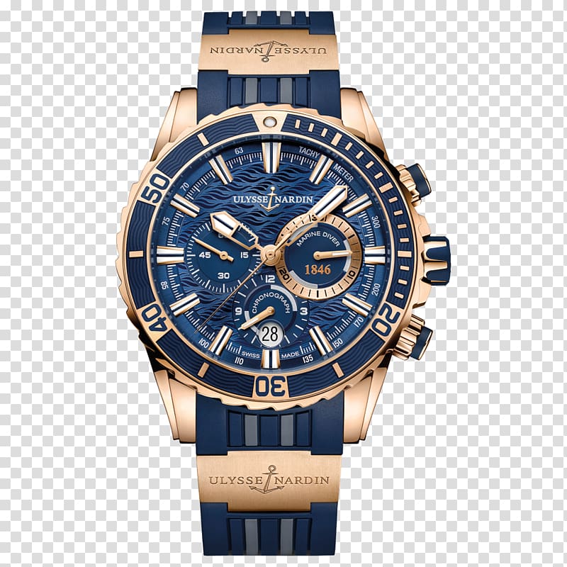Ulysse Nardin Le Locle Watch Chronograph Jewellery, watch transparent background PNG clipart