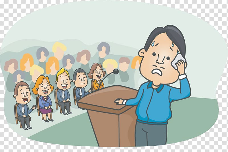 Glossophobia Public speaking Fear Speech Severe anxiety, public speaking transparent background PNG clipart