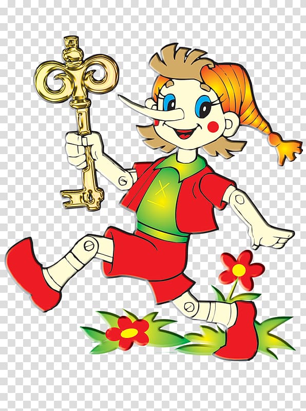The Golden Key, or the Adventures of Buratino Malvina Pierrot Drawing, others transparent background PNG clipart