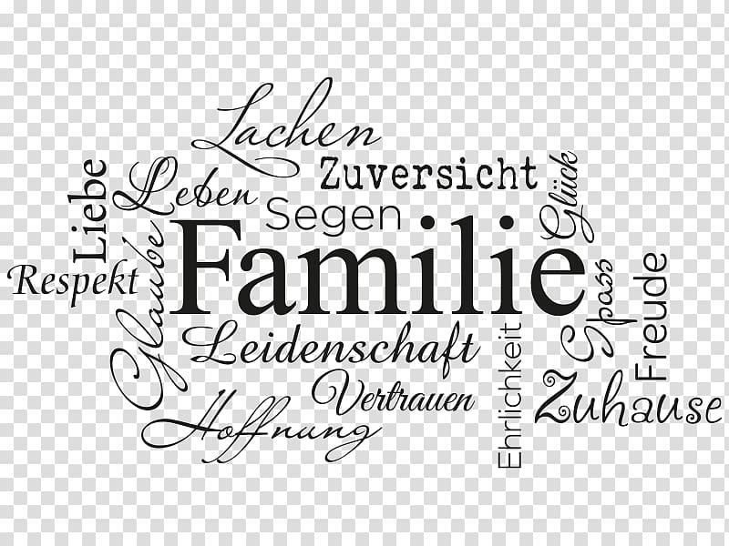 Family Quotation Saying Happiness Wall decal, Family transparent background PNG clipart