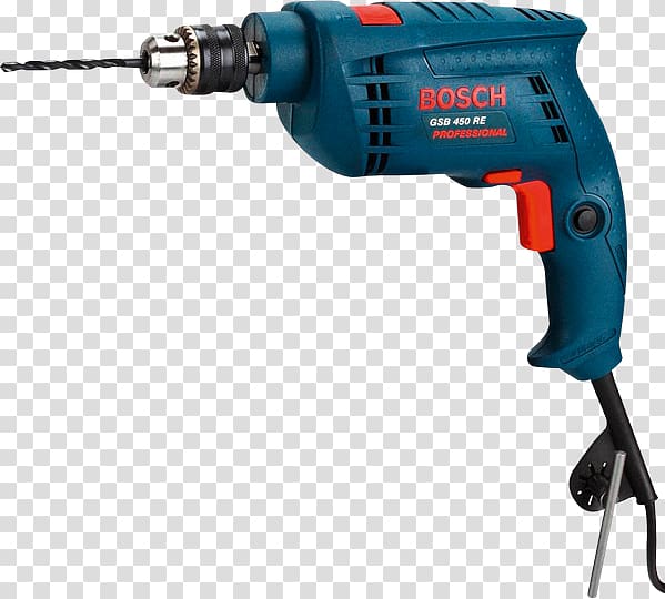 Augers Robert Bosch GmbH Tool Bosch Professional GSB 19-2 REA 2-speed-Impact driver;900 W, Impact Professional Appearance transparent background PNG clipart