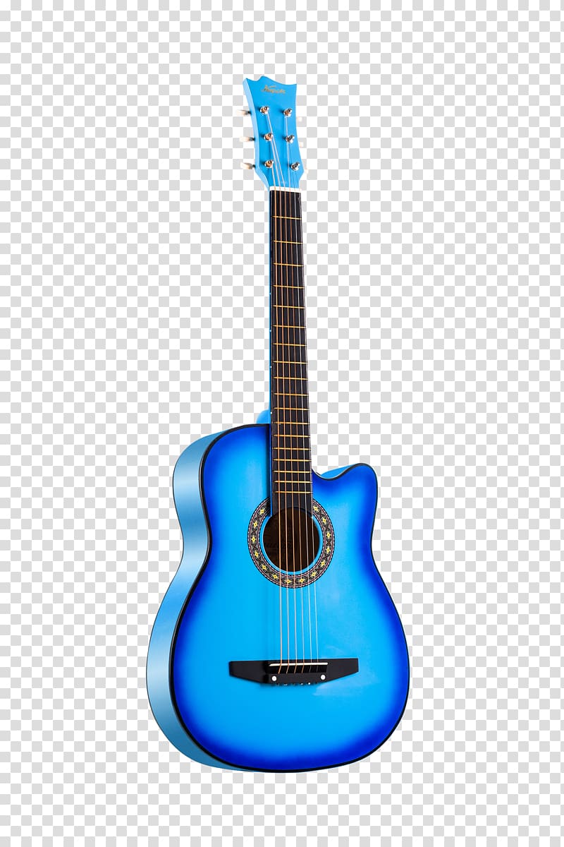 guitar fine instrument blue guitar transparent background PNG clipart