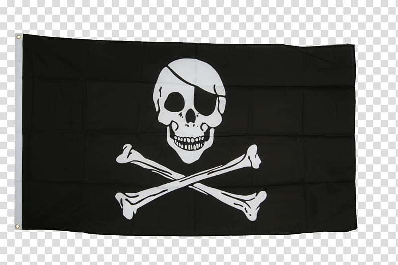 Jolly Roger Skull and crossbones Pirate Flag, pirate transparent background PNG clipart