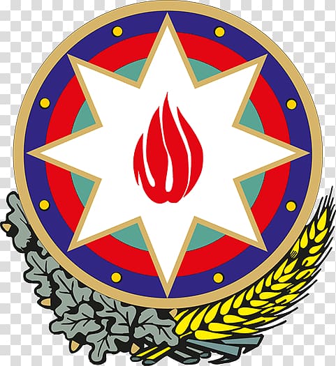 National emblem of Azerbaijan Logo Coat of arms, symbol transparent background PNG clipart