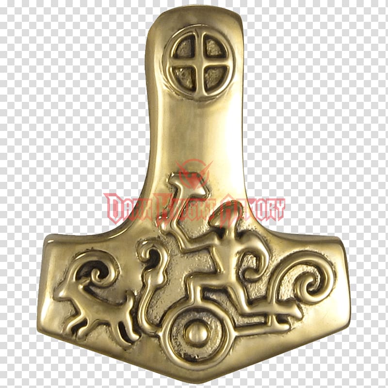 Hammer of Thor Mjölnir Norse mythology Norsemen, Thor transparent background PNG clipart