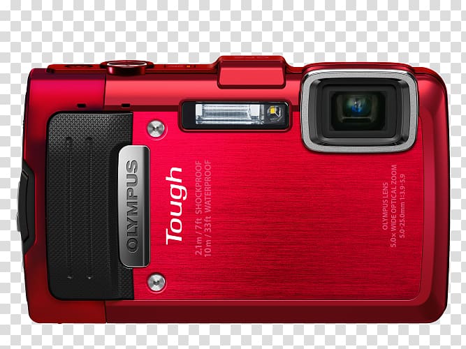 Olympus Tough TG-4 Point-and-shoot camera , Camera transparent background PNG clipart