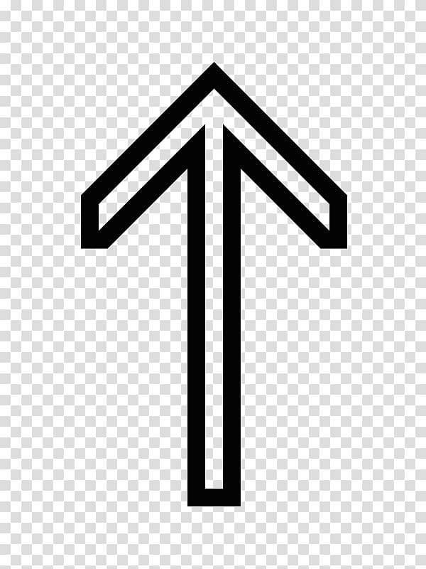 Tiwaz Týr Runes Symbol, symbol transparent background PNG clipart
