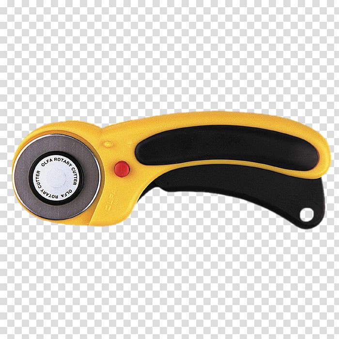 Knife Olfa Rotary cutter Utility Knives Cutting, knife transparent background PNG clipart
