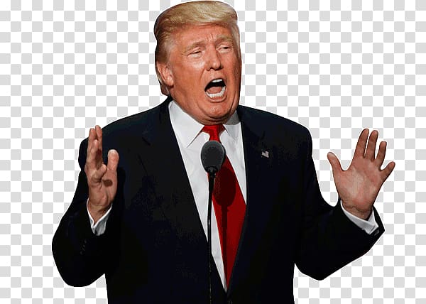 Donald Trump, Donald Trump Speech transparent background PNG clipart