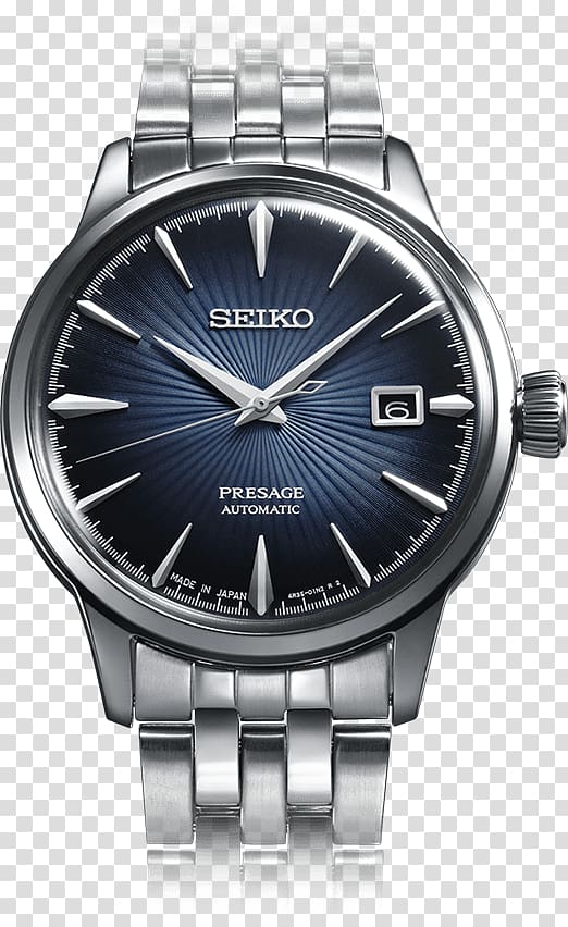 Automatic watch Seiko Amazon.com Power reserve indicator, watch transparent background PNG clipart