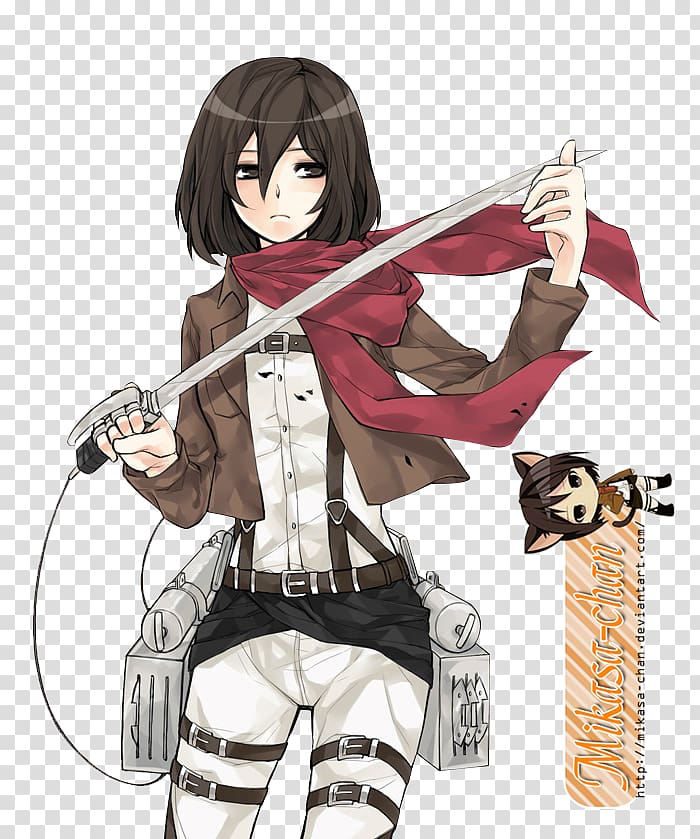 Mikasa Ackerman Eren Yeager Attack on Titan: Humanity in Chains A.O.T.:  Wings of Freedom, manga, manga, fictional Character, cartoon png