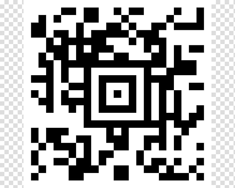 Aztec Code Barcode 2D-Code Code 39 QR code, barcode transparent background PNG clipart