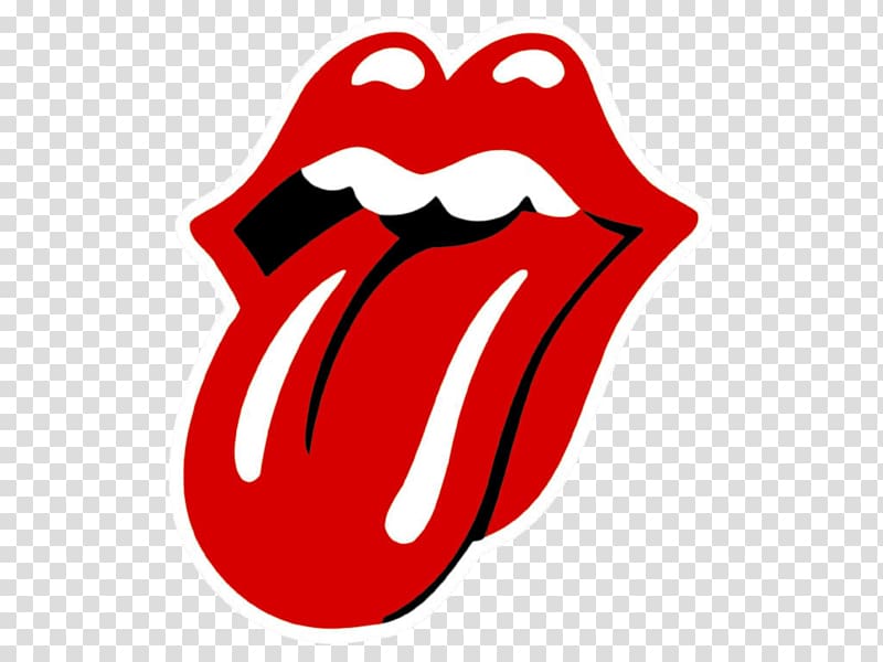 The Rolling Stones Logo A Bigger Bang Sticky Fingers, decals transparent background PNG clipart