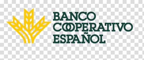 Banco Cooperativo Espanol text, Banco Cooperativo Espanol Logo transparent background PNG clipart