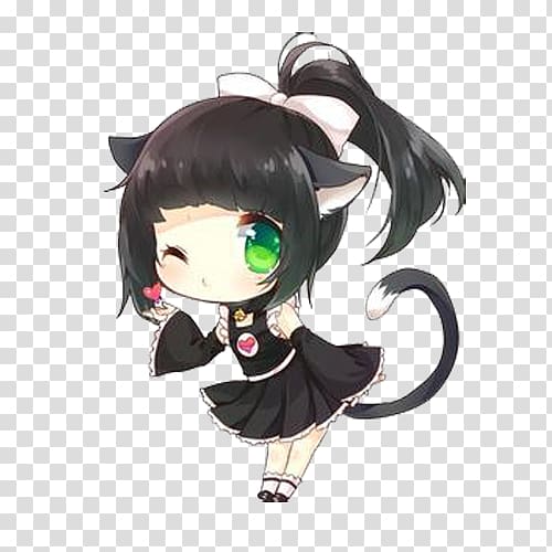 Anime Drawing Catgirl, Anime transparent background PNG clipart