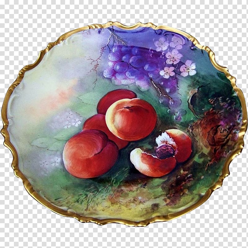 Still life Fruit, hand painted peach transparent background PNG clipart