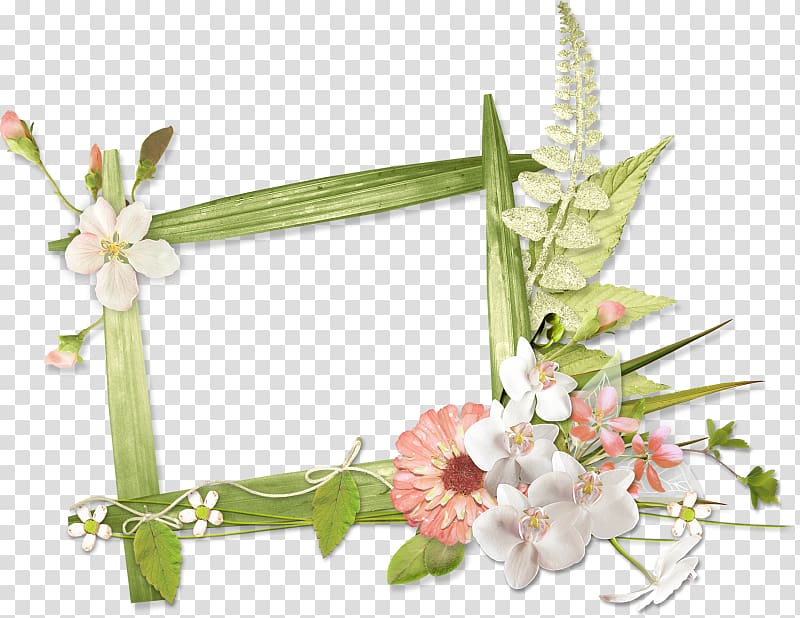 Frames , beautiful flower cluster transparent background PNG clipart