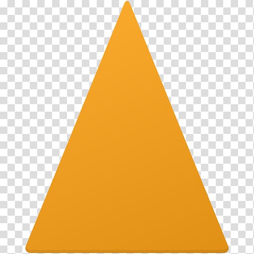 pyramid angle yellow cone, Sharpen tool transparent background PNG clipart