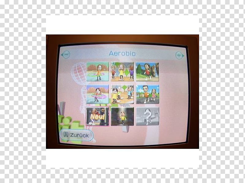 Wii Fit Display device Multimedia Frames, others transparent background PNG clipart