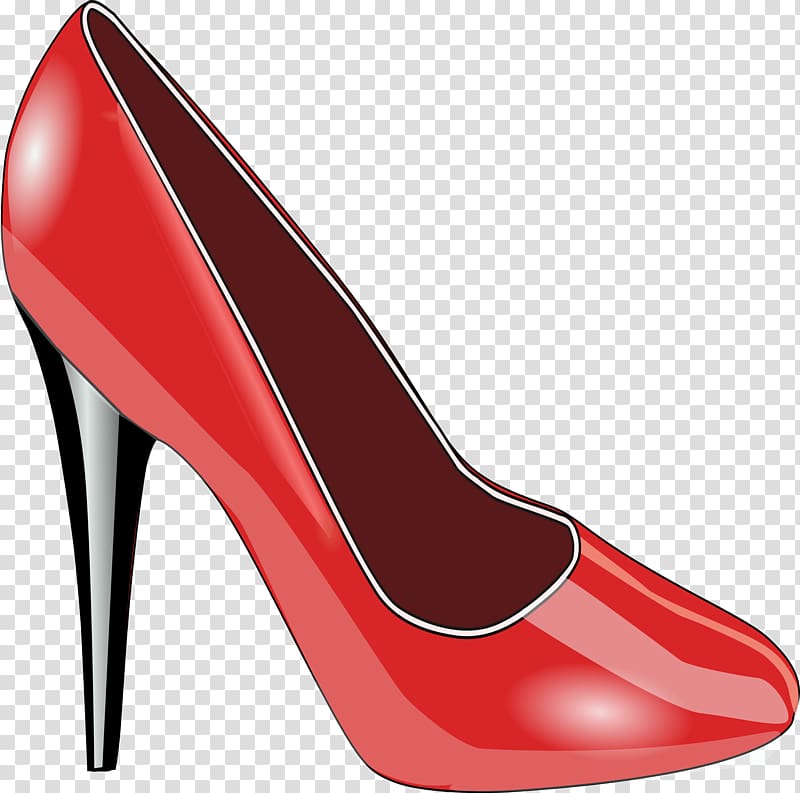 Shoe High-heeled footwear Sneakers , Red Shoes transparent background PNG clipart