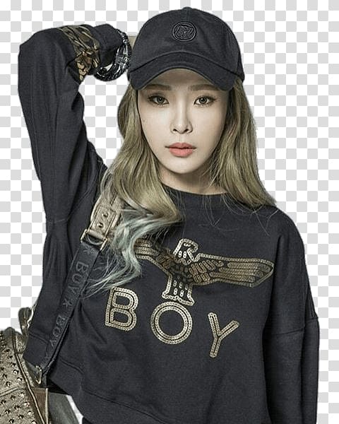of woman wearing sweater, Heize Boy Sweater transparent background PNG clipart