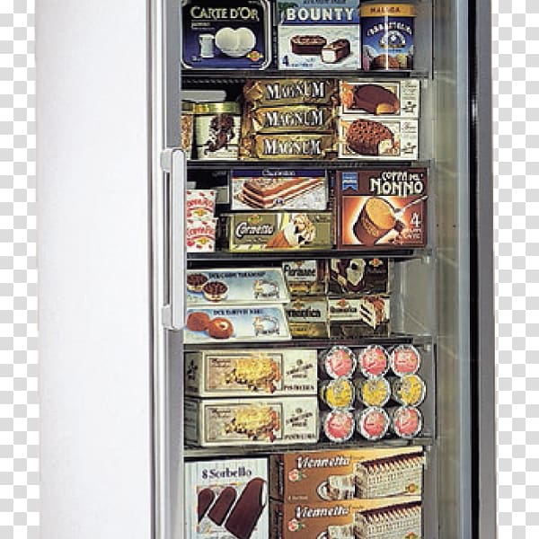 Ice cream parlor Gelato Refrigerator Expositor, ice cream transparent background PNG clipart