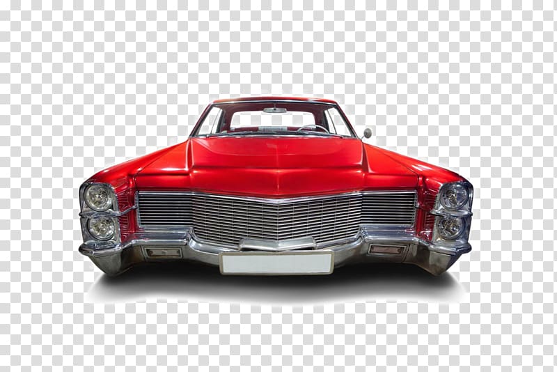 classic red car illustration, Classic car Chevrolet Impala Vehicle, Classic car design transparent background PNG clipart