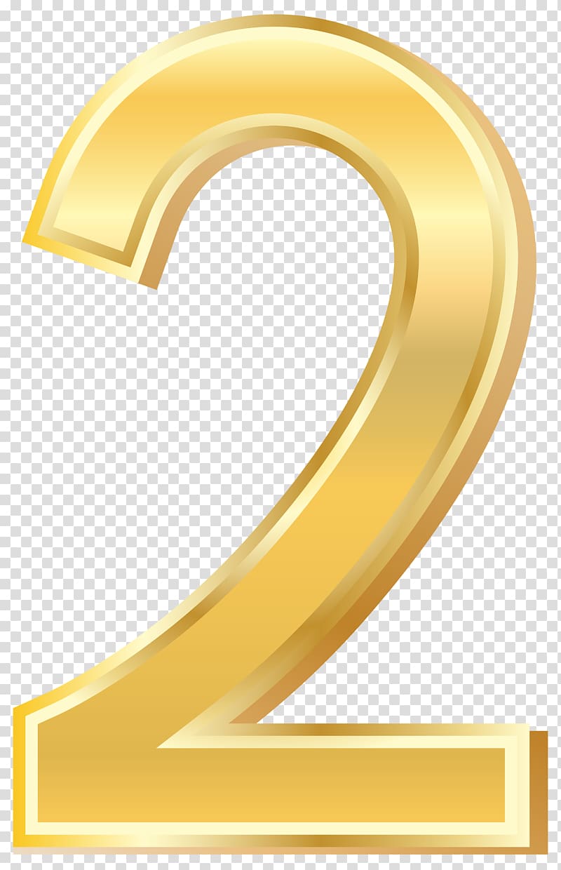Number Gold , number transparent background PNG clipart