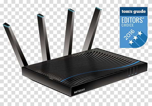NETGEAR Nighthawk X8 Wireless router Wi-Fi, in small material transparent background PNG clipart