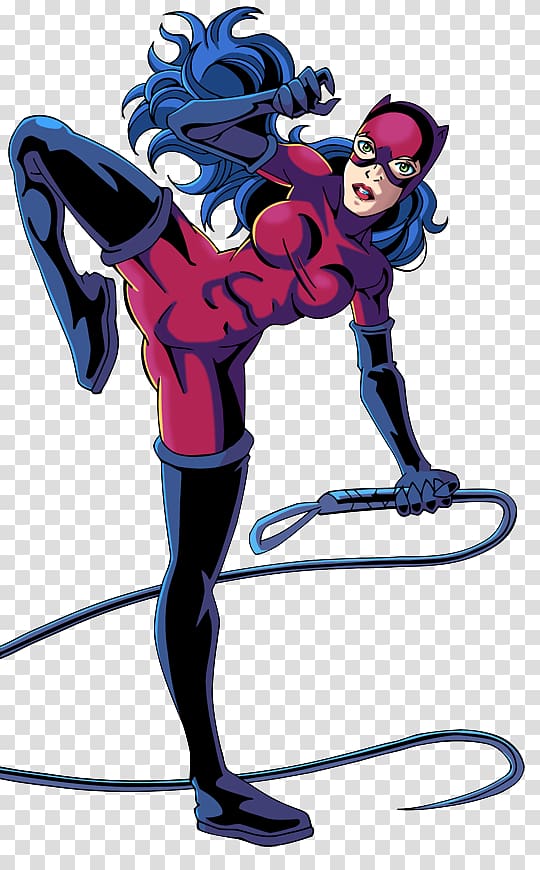 Catwoman Supervillain Comics Cartoon , catwoman transparent background PNG clipart