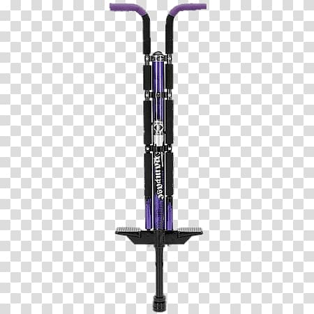 black and purple pogo stick, Thruster Pogo Stick transparent background PNG clipart