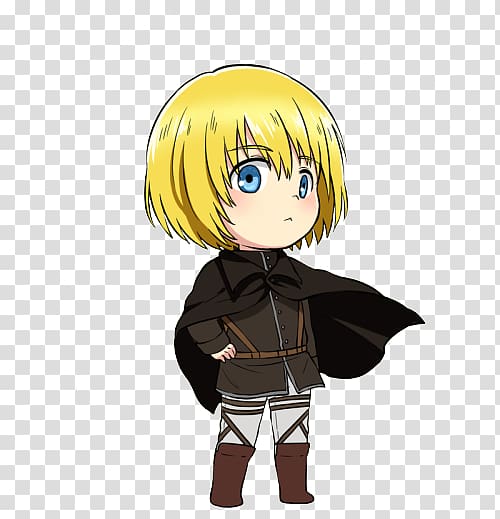 Eren Yeager Armin Arlert Jean Kirschtein Attack on Titan Chibi, Armin Arlert transparent background PNG clipart