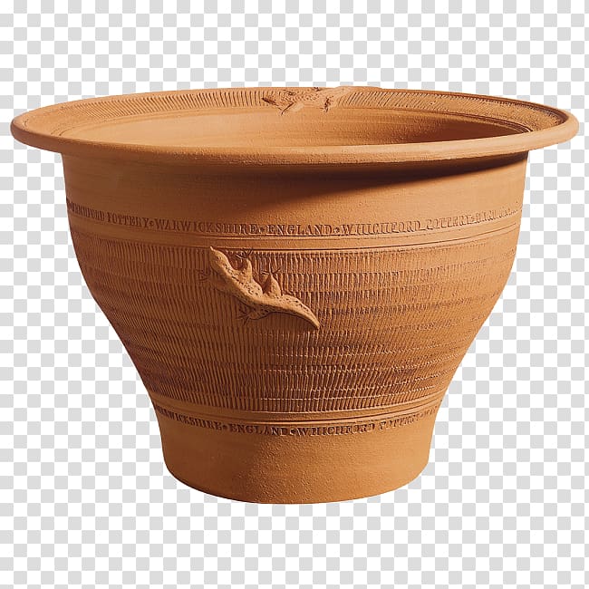 Whichford Pottery Ceramic Flowerpot Terracotta, salamander transparent background PNG clipart