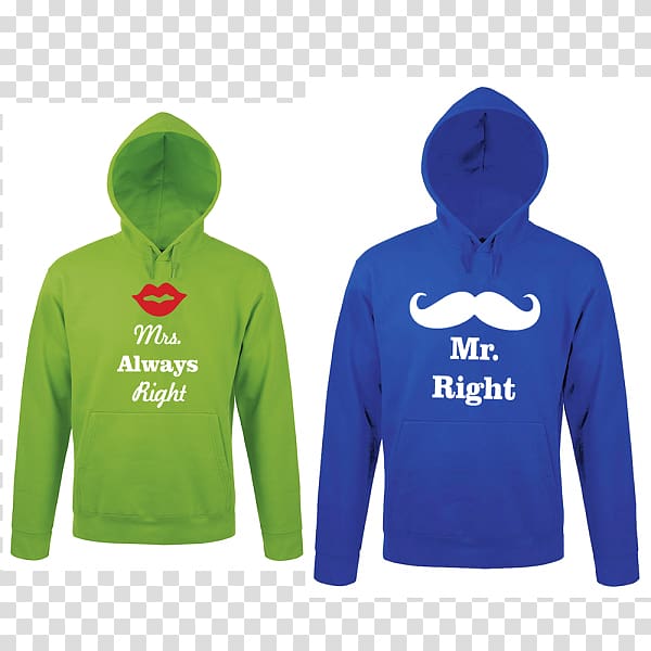 Hoodie T-shirt Jacket Brand Bluza, Mr right transparent background PNG clipart