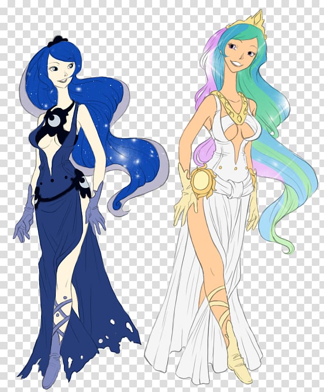 Princess Luna Princess Celestia Twilight Sparkle Disney Princess, human form transparent background PNG clipart